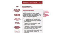 Desktop Screenshot of mergers-acquisitions.com