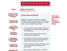 Tablet Screenshot of mergers-acquisitions.com